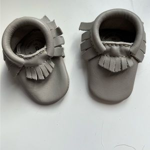Freshly picked grey moccs